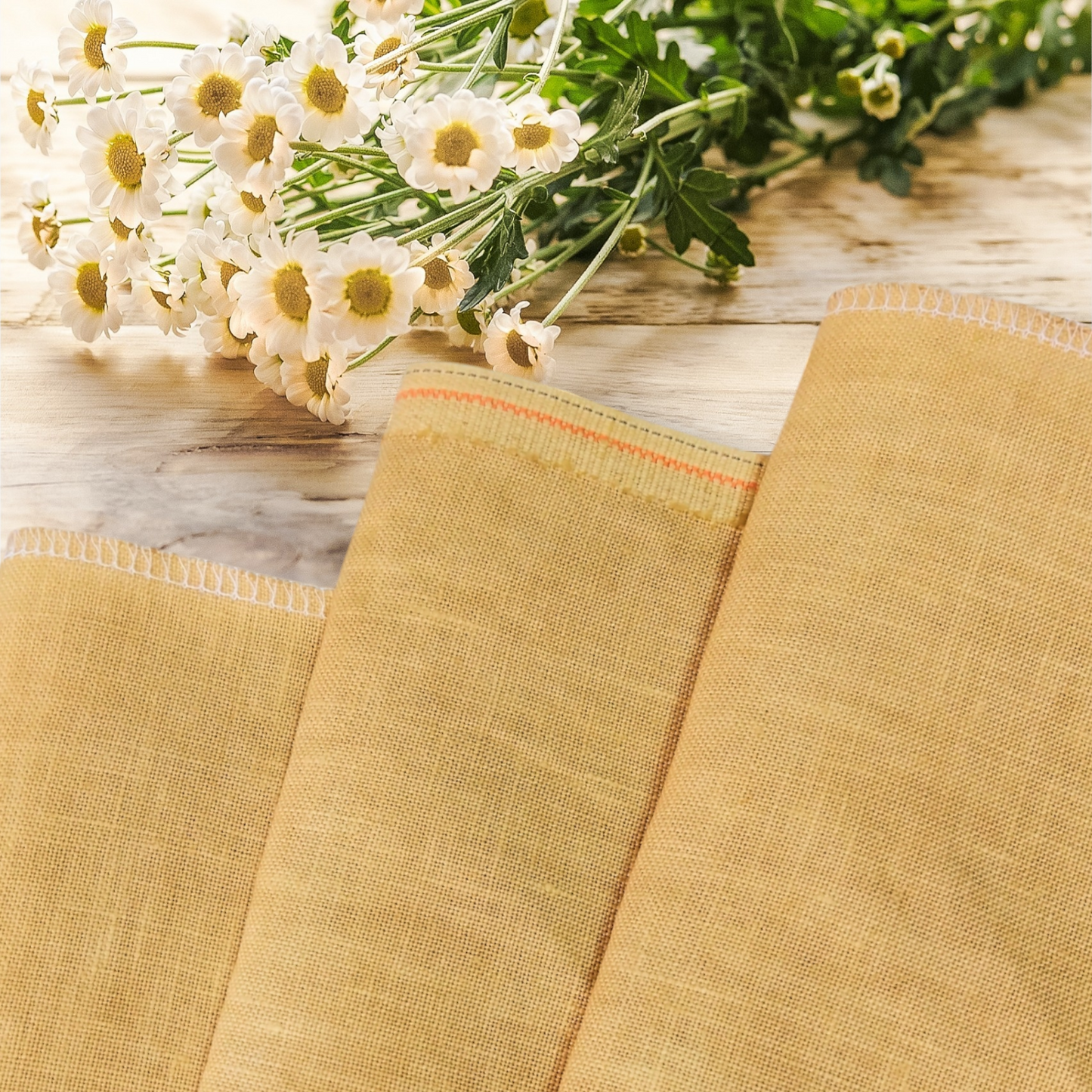 *麦わら* Straw 32ct 12×17in. 30×43cm
