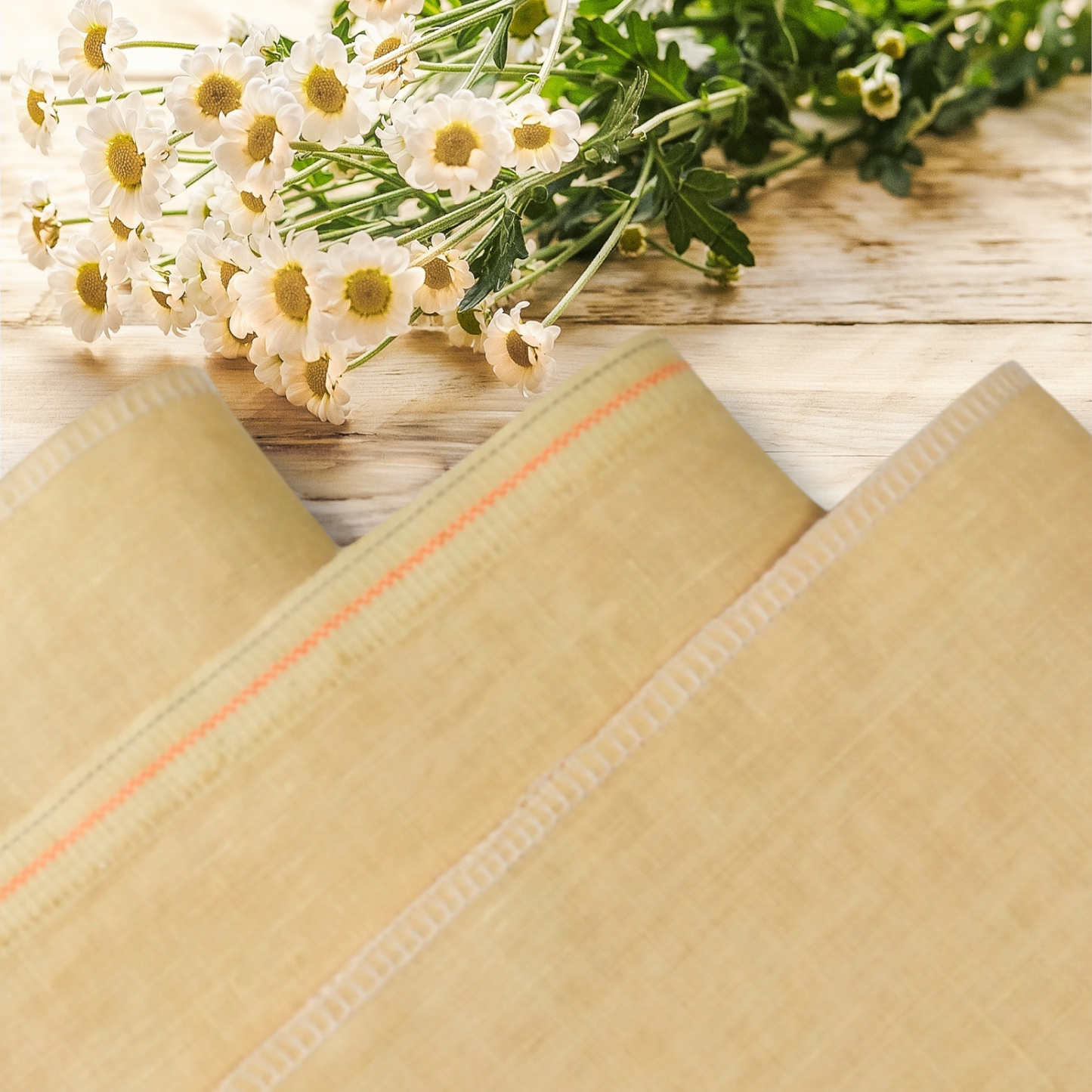*ベーシックベージュ* Basic Beige 32ct 12×18.5in. 31×46cm