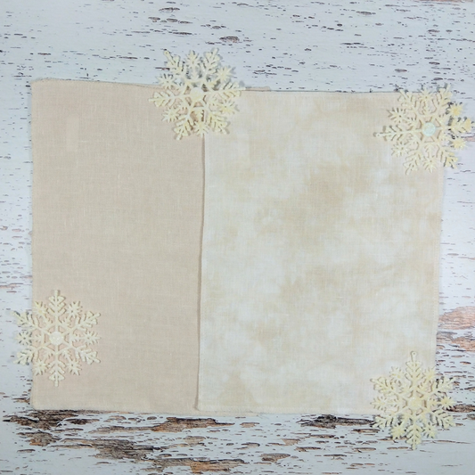 White Bear's Holiday Gift ― 冬の淡ベージュ2枚セット 36ct