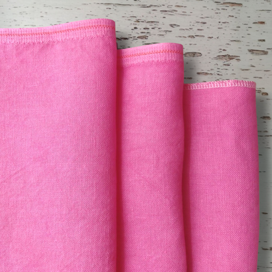 *ファンダンゴピンク*  Fandango Pink  32ct  32×47cm  12.5×18.5in.