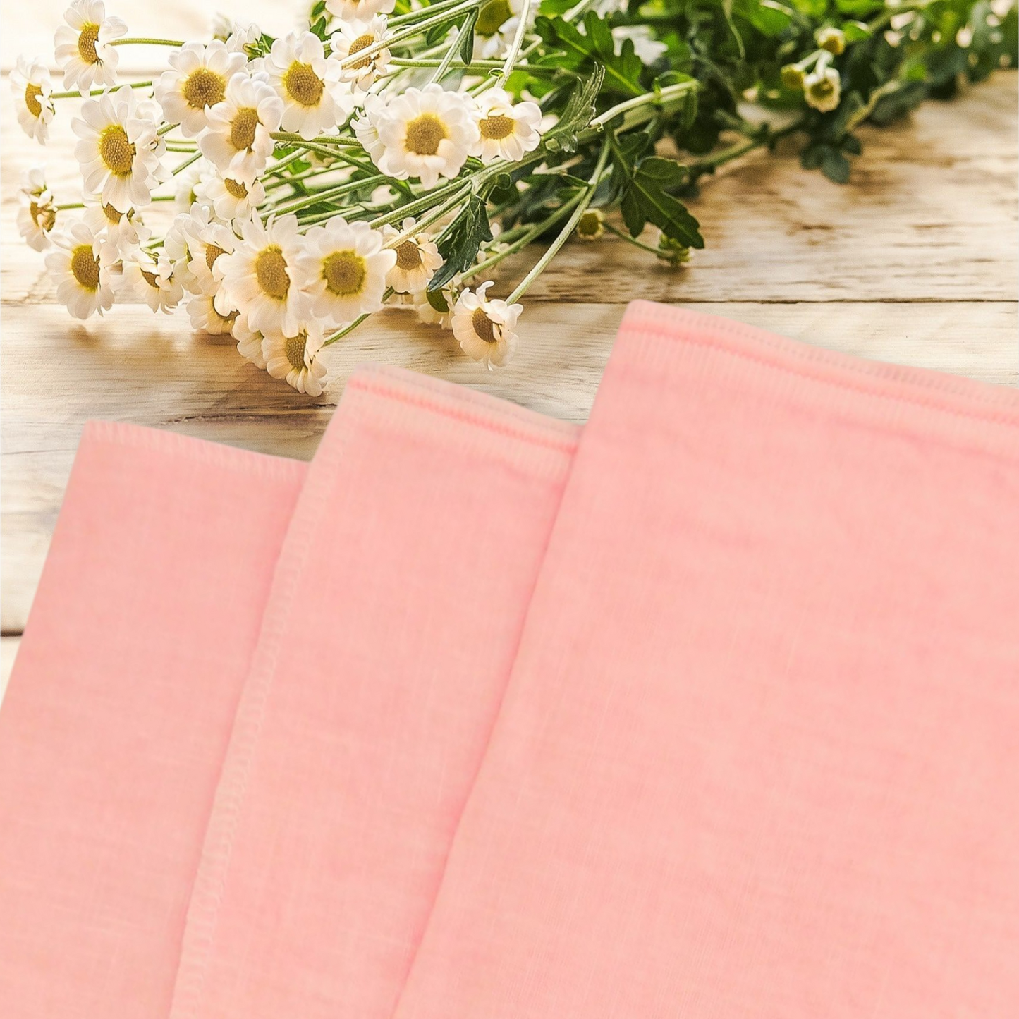 *シルキーピンク* Silky Pink 40ct 12×18in. 31×46cm