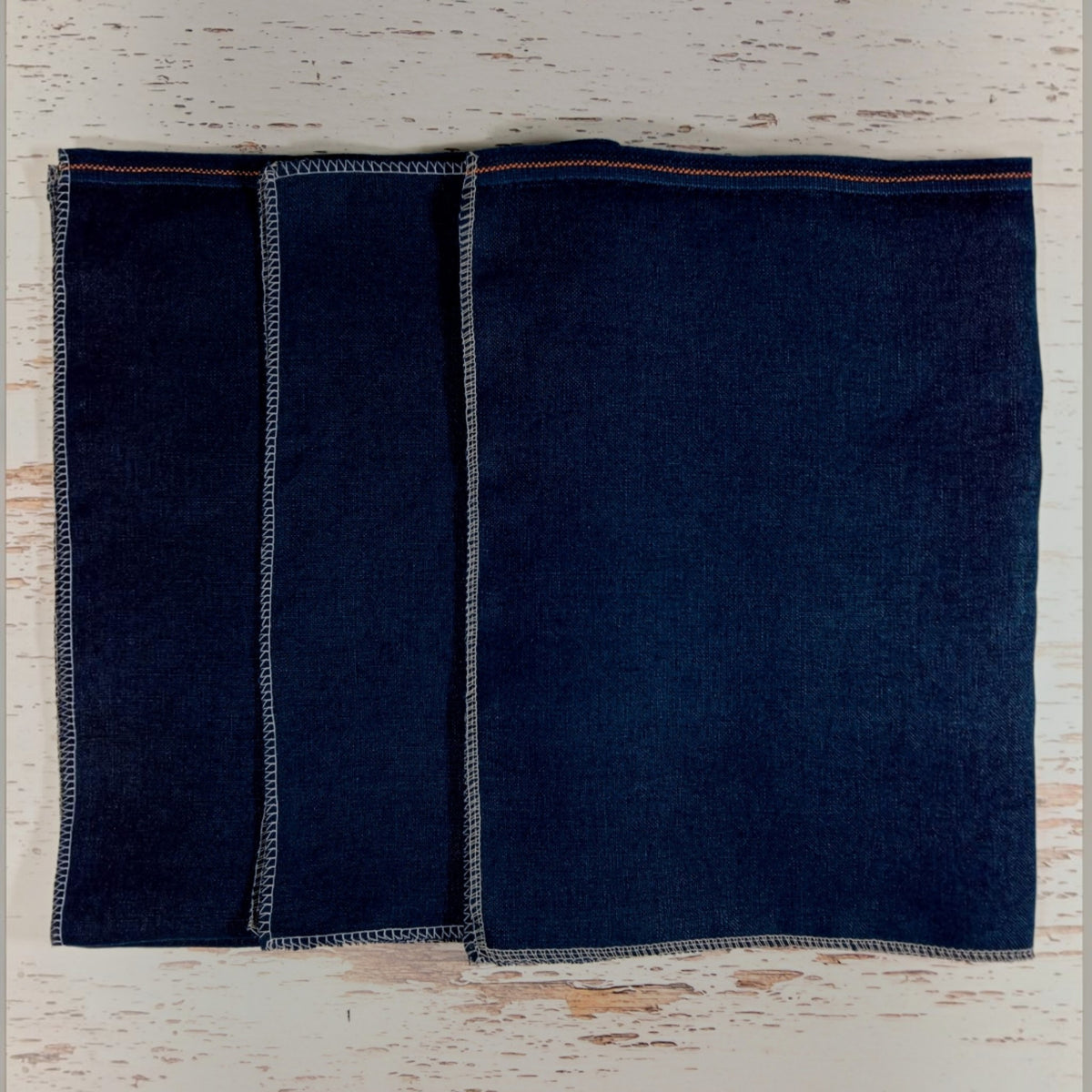 *ネイビー* Navy 32ct 19×25in. 48×64cm