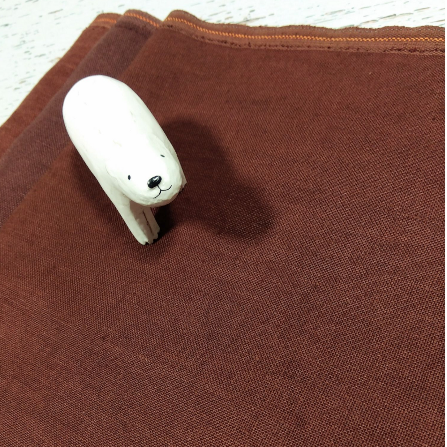 *栗色*  Chestnut  40ct  32×47cm  12.5×18.5in.