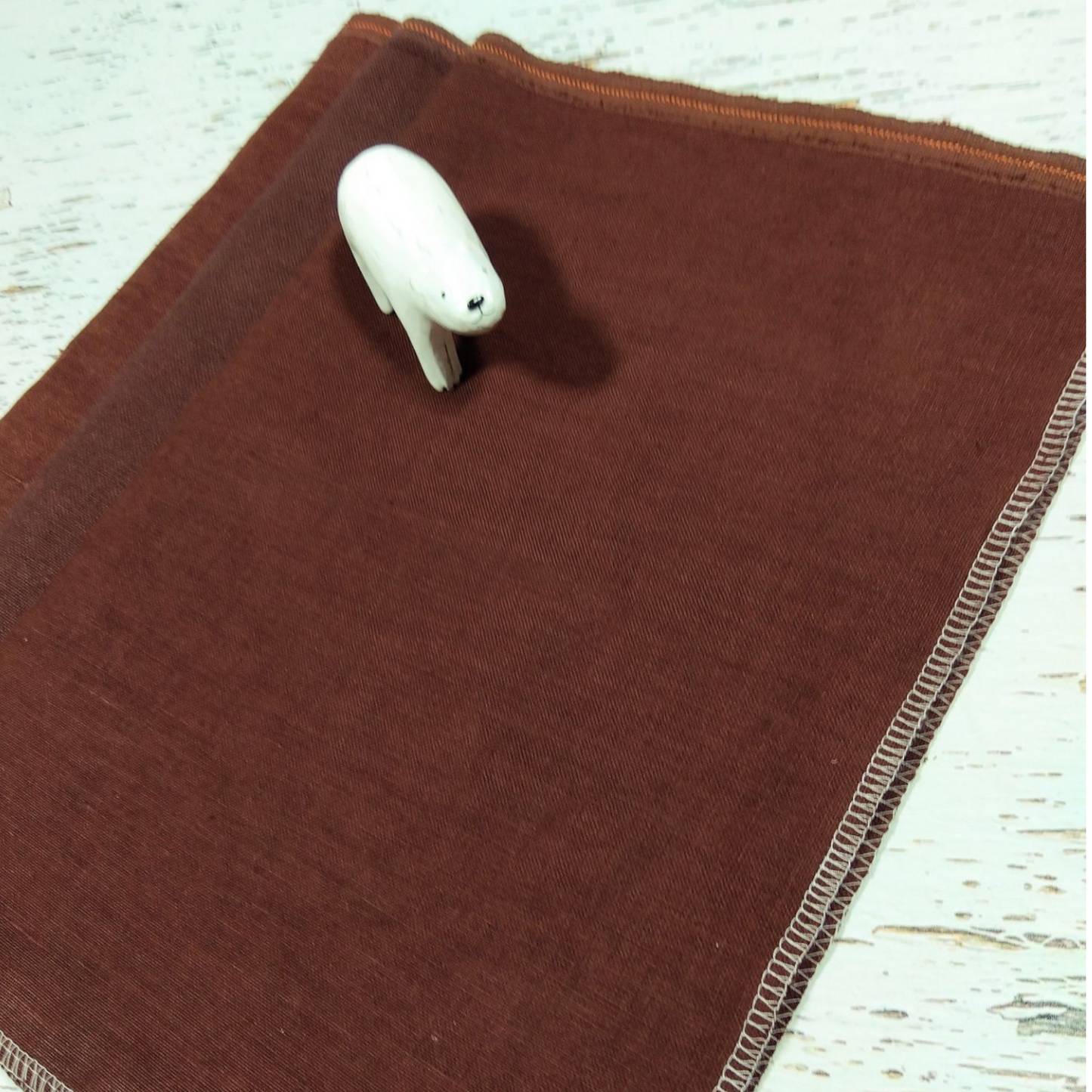 *栗色*  Chestnut  40ct  32×47cm  12.5×18.5in.