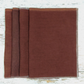 *栗色*  Chestnut  40ct  32×47cm  12.5×18.5in.