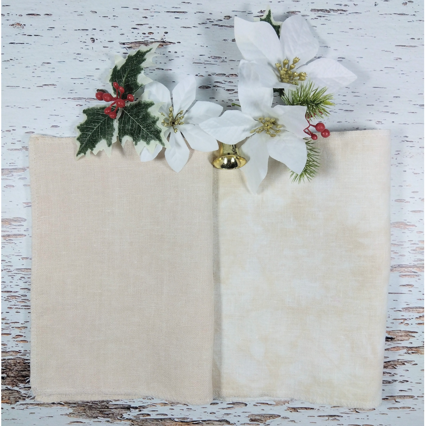 White Bear's Holiday Gift ― 冬の淡ベージュ2枚セット 36ct